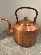 Large American Dovetailed Copper Hearth Kettle, 1830–1860