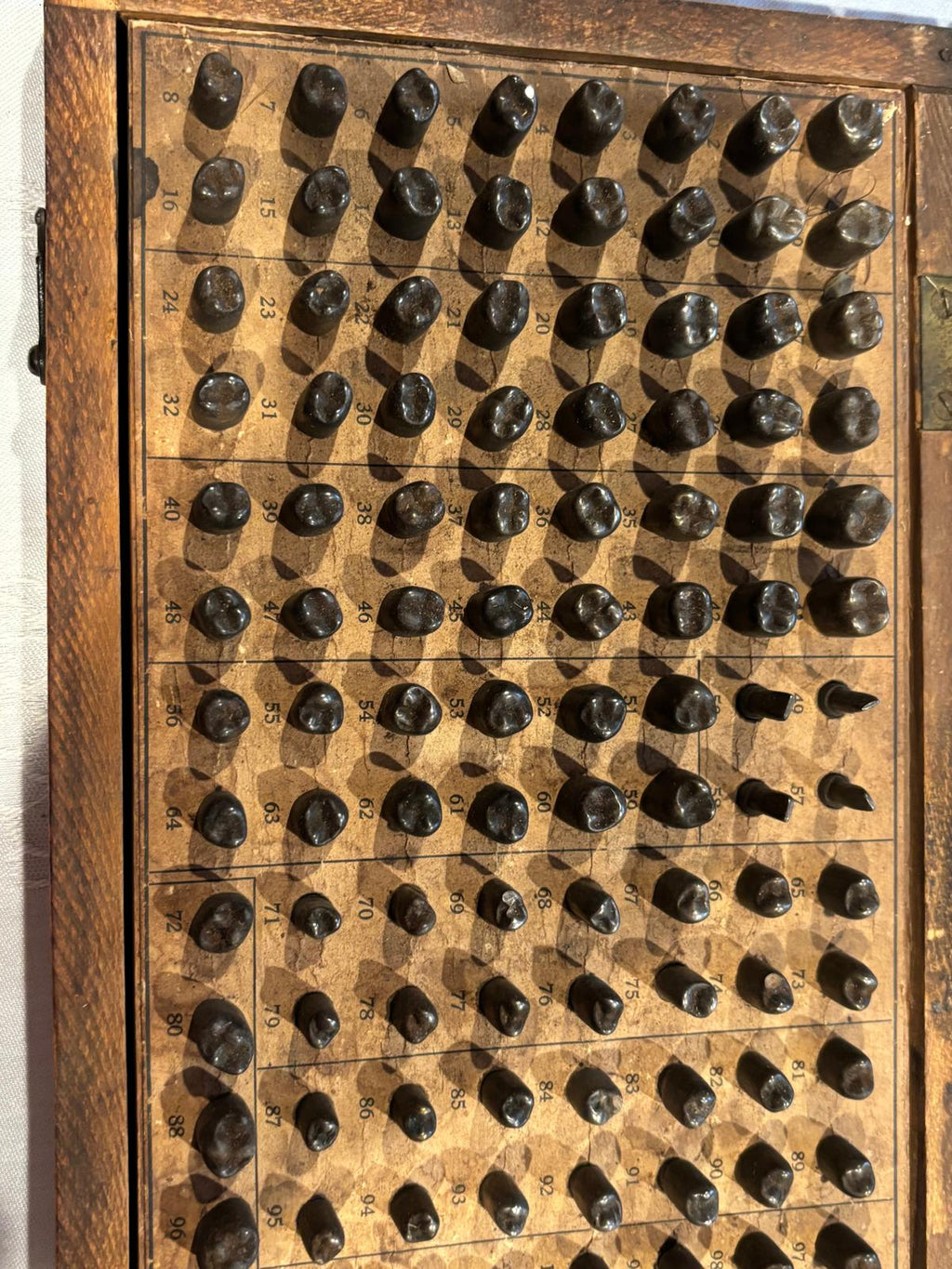 Complete Patented 1910 S.S. White Precision Dental Shell Die & Punch Set