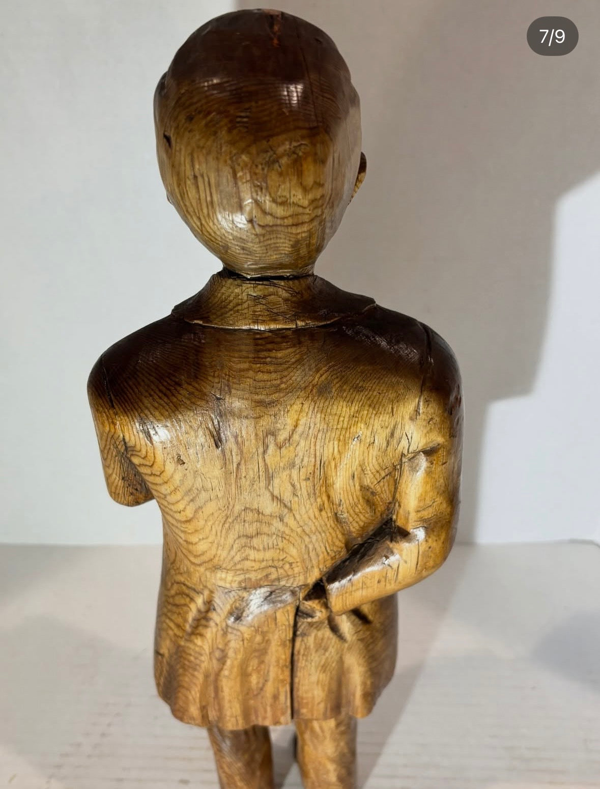 Exceptional American Folk Art Carving of Abraham Lincoln – Late 19th Century