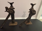 Rare Pair of Ford Model T “FJ” Automobile Jacks by W. E. Pratt Mfg. Co., Chicago, circa 1917–1924