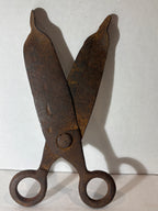 Early American/ or European Wrought-Iron Ember Tongs, 18th Century American, circa 1750–1780