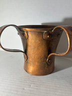 19th Century Copper Judaica Ritual Hand-Washing Vessel (Natla)