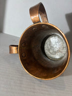 19th Century Copper Judaica Ritual Hand-Washing Vessel (Natla)