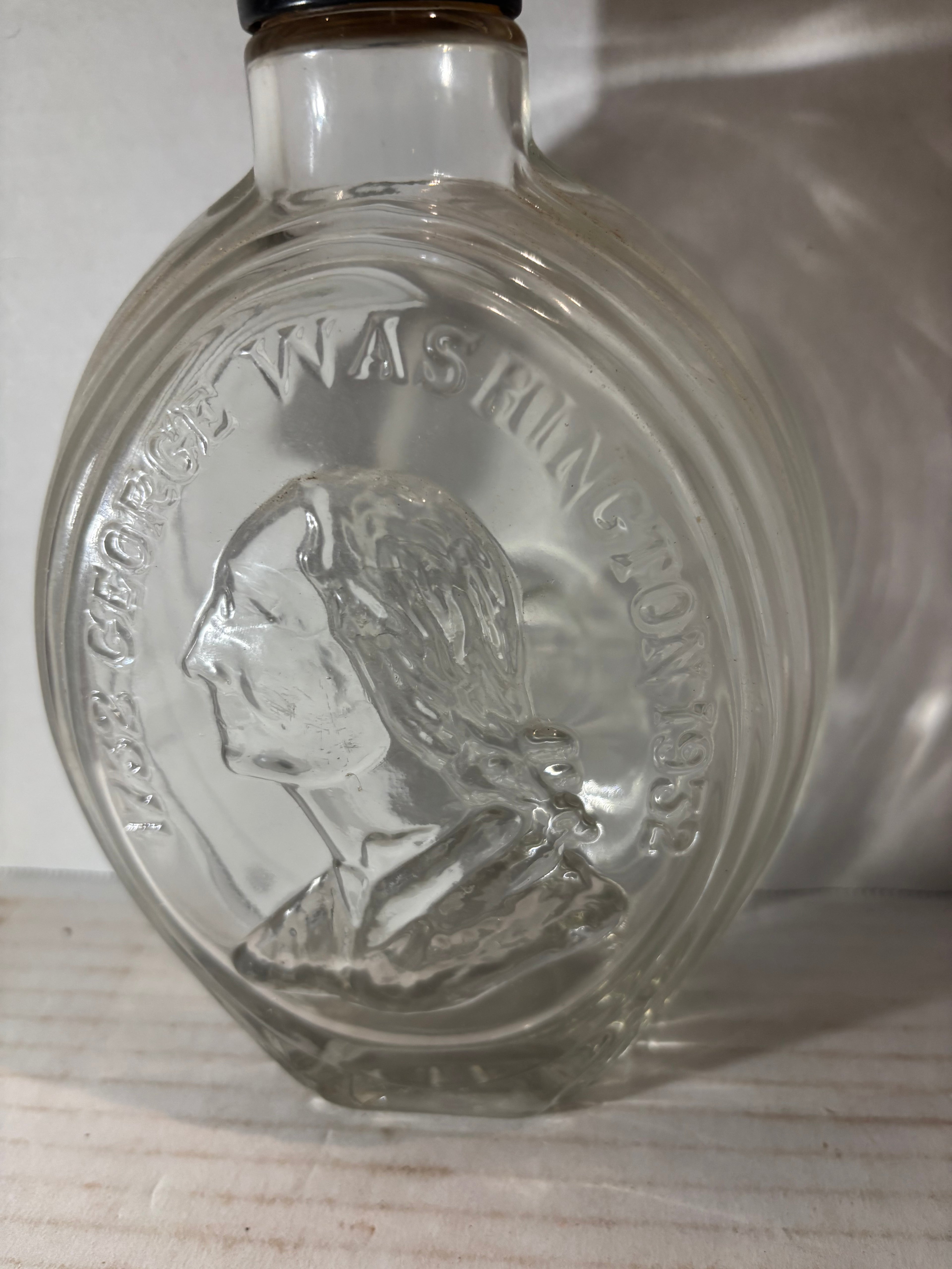 American commemorative glass bottle produced in 1932