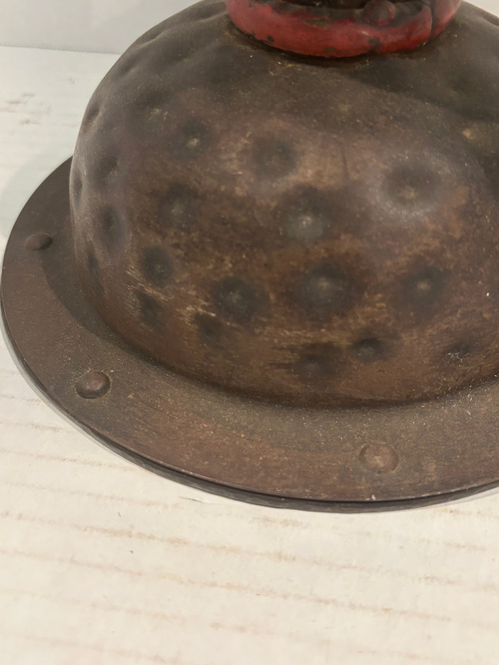 German Arts & Crafts Hammered Copper Chamberstick