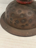 German Arts & Crafts Hammered Copper Chamberstick