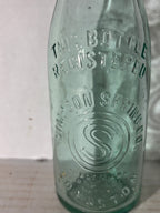 Simpson Spring Company Embossed Spring Water Bottle