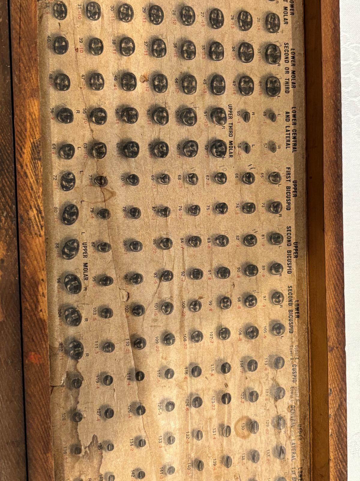 Complete Patented 1910 S.S. White Precision Dental Shell Die & Punch Set