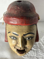 Asian Puppet Head with Articulated Mouth, late 19th century (circa 1880–1900).