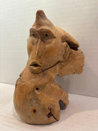 Whimsical Chinese Rootwood Fantasy Figure Qing Dynasty, probably 19th century