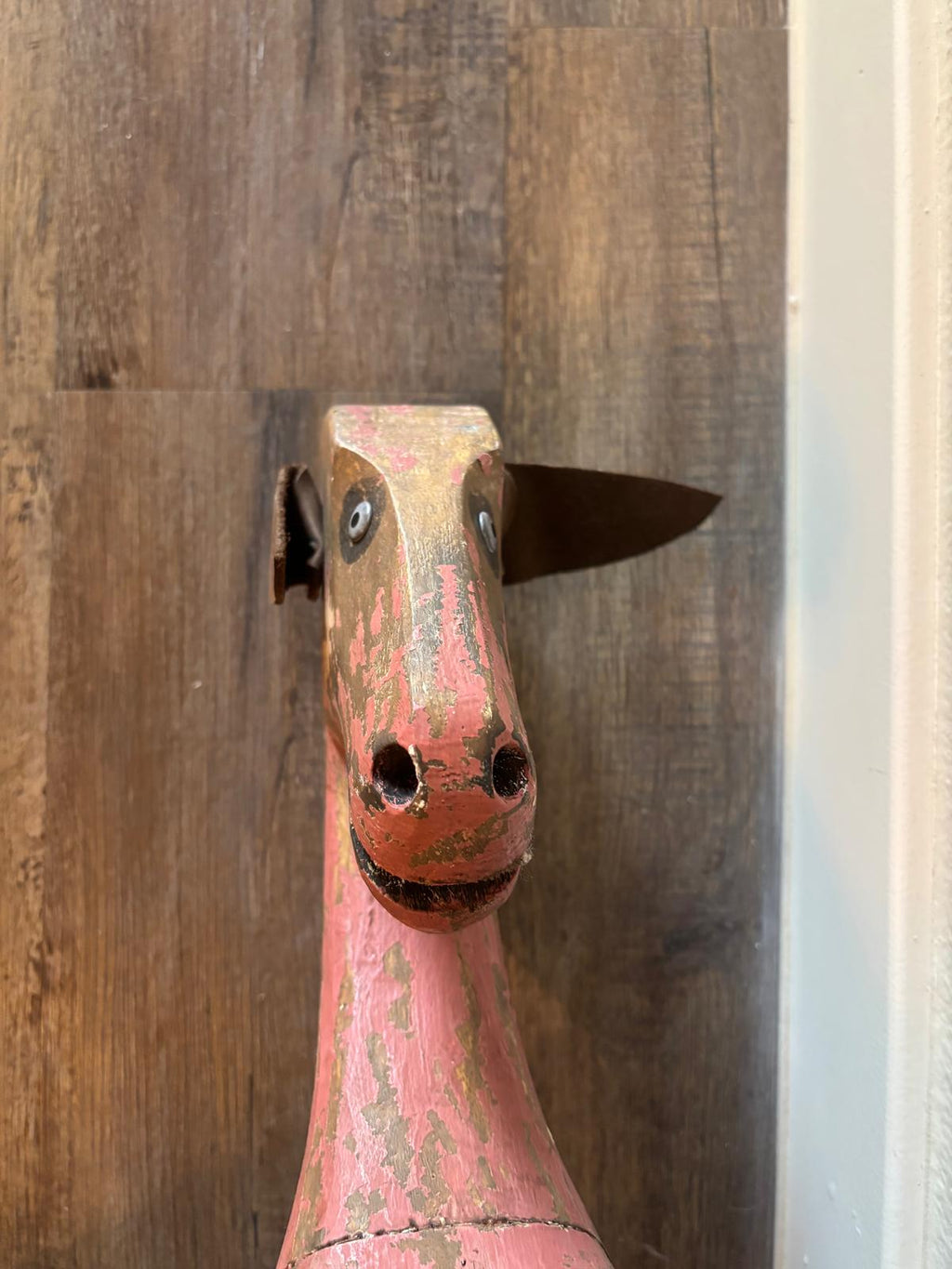Painted Wooden Horse Figure | Early 20th century