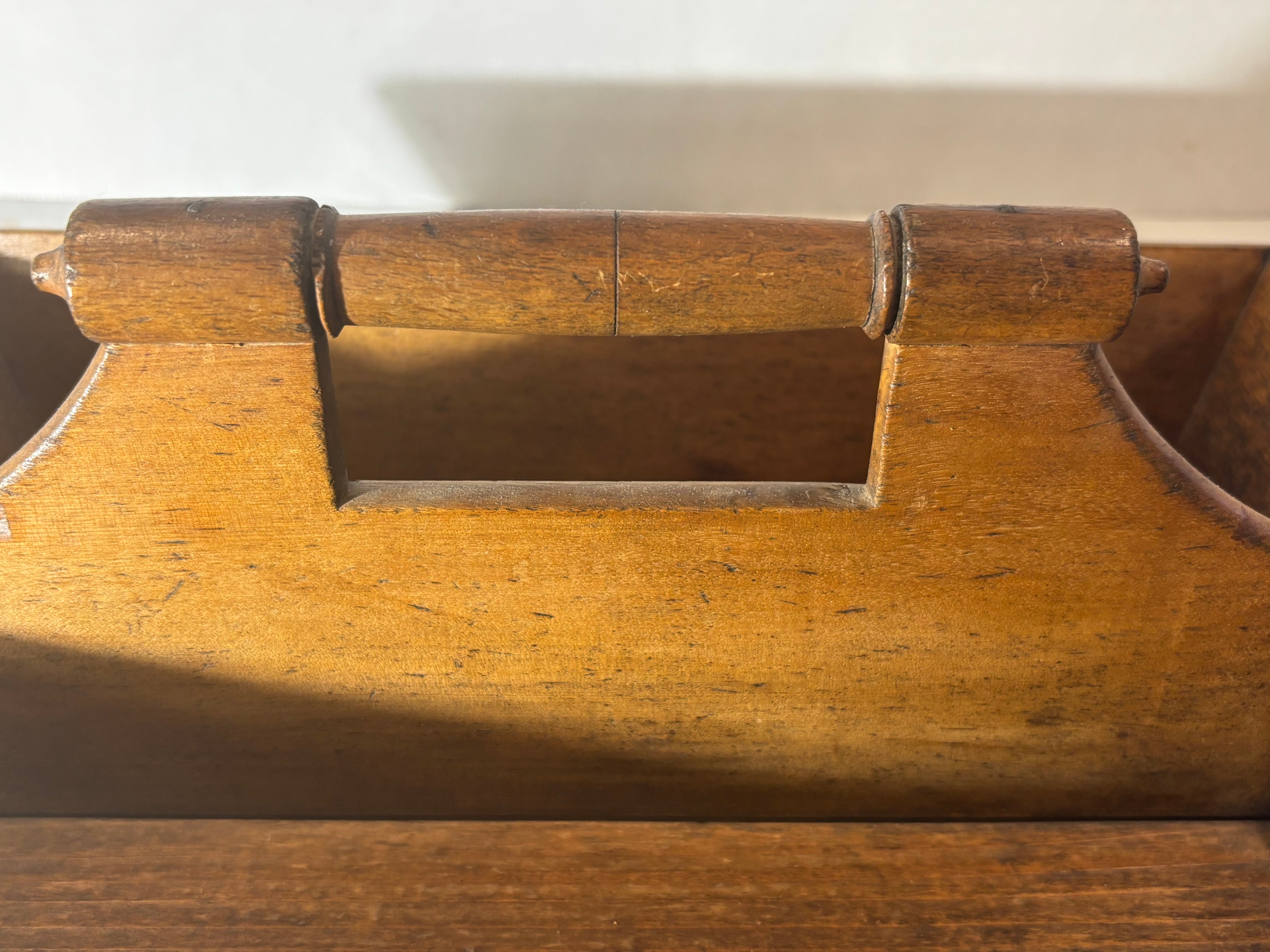 Victorian Walnut Household Carrier American, circa 1880–1910
