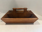 Victorian Walnut Household Carrier American, circa 1880–1910
