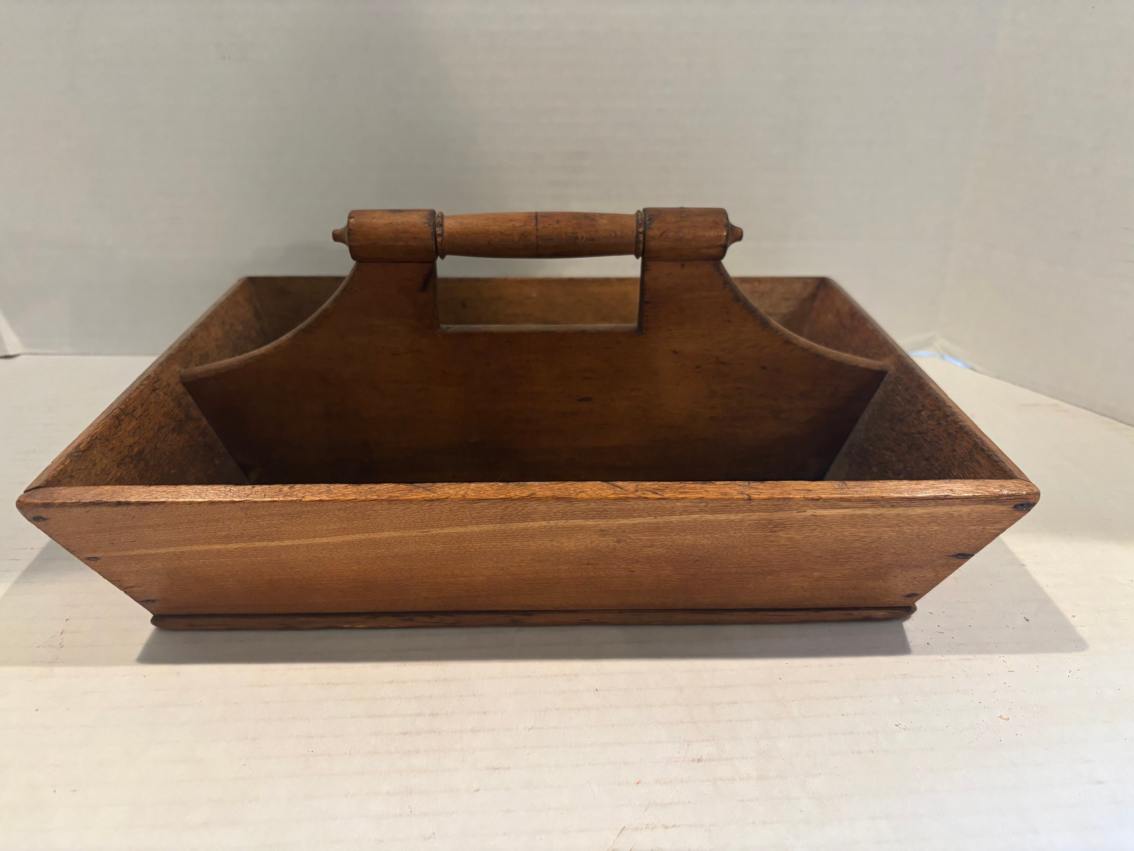 Victorian Walnut Household Carrier American, circa 1880–1910