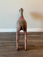 Painted Wooden Horse Figure | Early 20th century