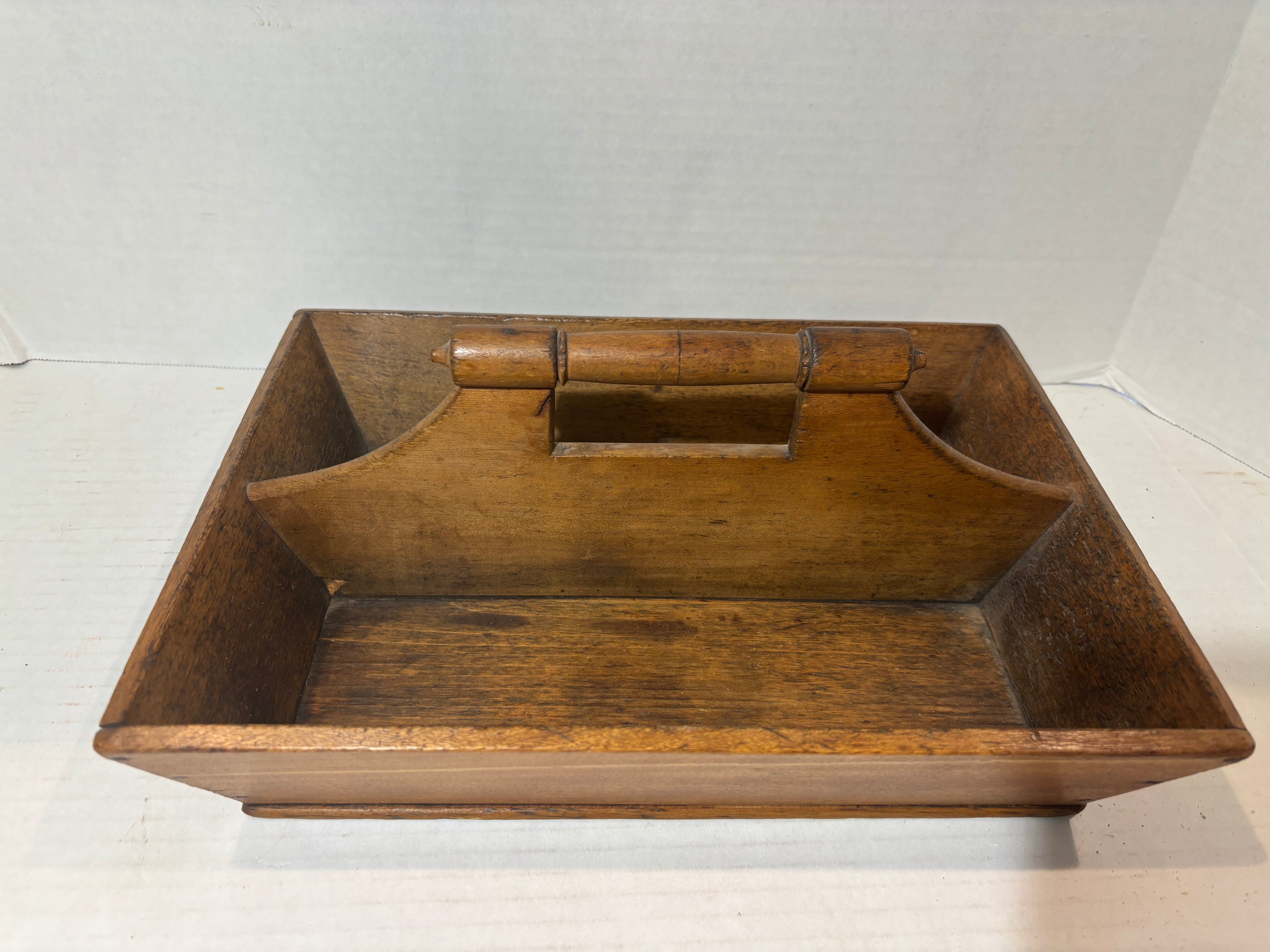 Victorian Walnut Household Carrier American, circa 1880–1910