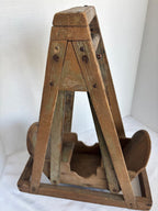 Rare Miniature Salesman’s Sample Freestanding Porch or Yard Swing