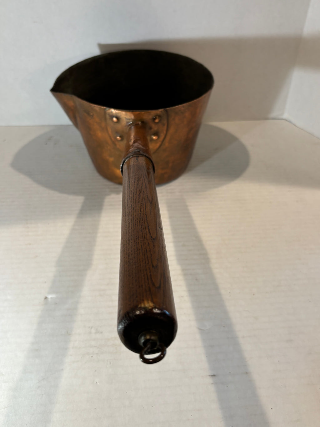 Exceptional Late 19th Century L.F. Duparquet, Huot & Moneuse New York Professional Copper Saucepan, circa 1875–1890.