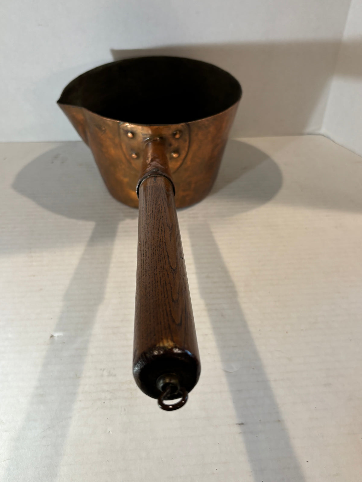 Exceptional Late 19th Century L.F. Duparquet, Huot & Moneuse New York Professional Copper Saucepan, circa 1875–1890.