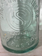 Simpson Spring Company Embossed Spring Water Bottle