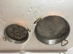EARLY TIN-LINED COPPER CULINARY PANS French or Continental European, circa 1860–1890 Copper