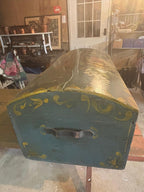 Early 19th Century Dome-Top Small Blanket Chest Circa  1840
