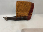 Early American Two-Tone Automobile Whisk Broom Closed-Car Accessory