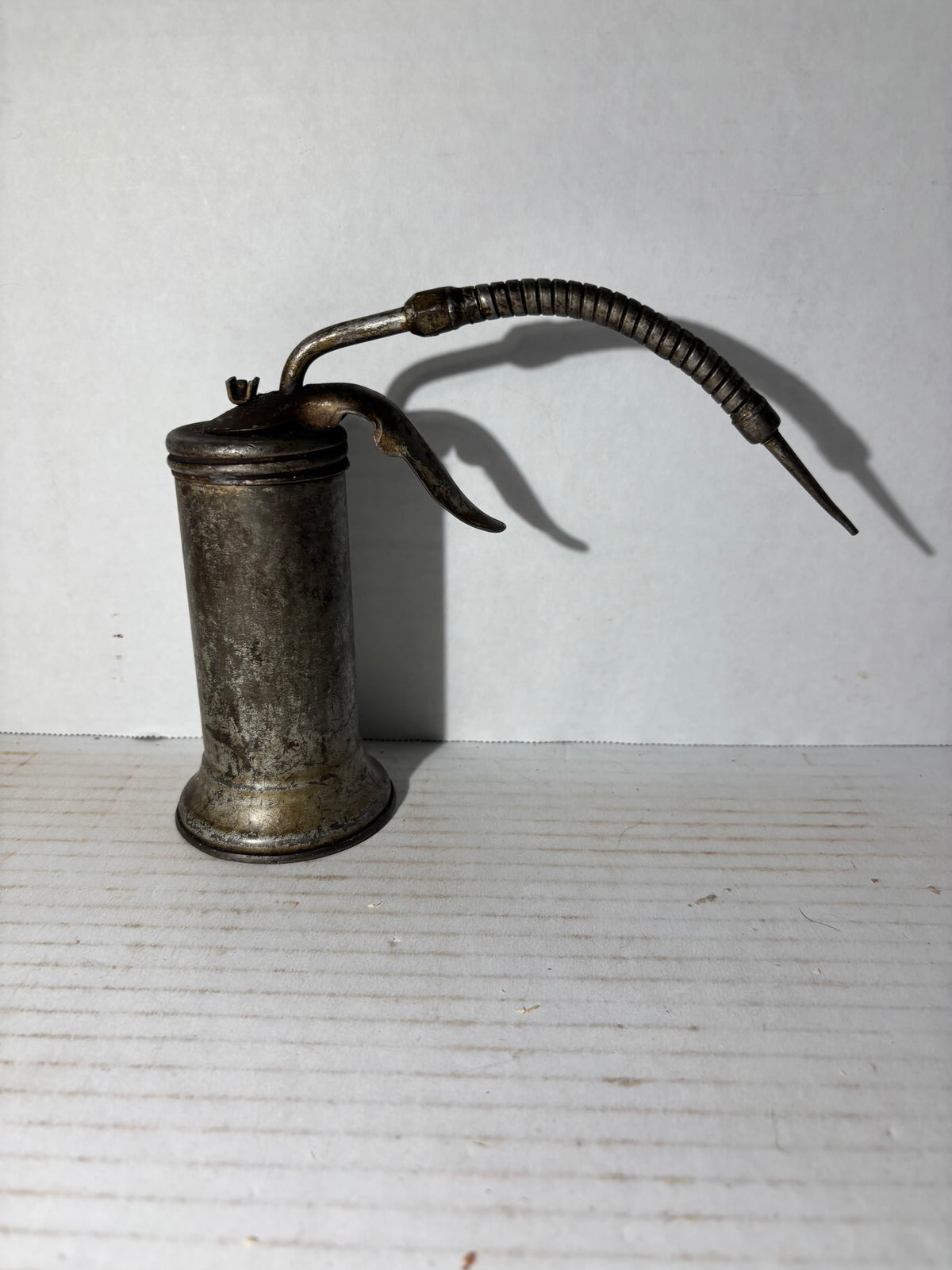 Early American Flexible-Neck Pump Oil Can, ca. 1910–1925