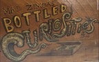 Maj. Zimba's Bottled Curiosities American Folk Art Sideshow Advertising Trunk