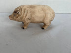 Cast Metal Pig Figure | Still Bank