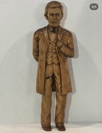 Exceptional American Folk Art Carving of Abraham Lincoln – Late 19th Century