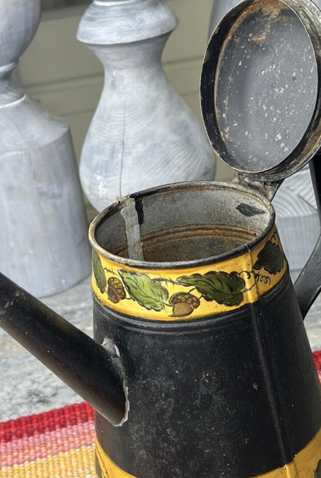 American Toleware Coffee Pot, Pennsylvania, circa 1820–1835.