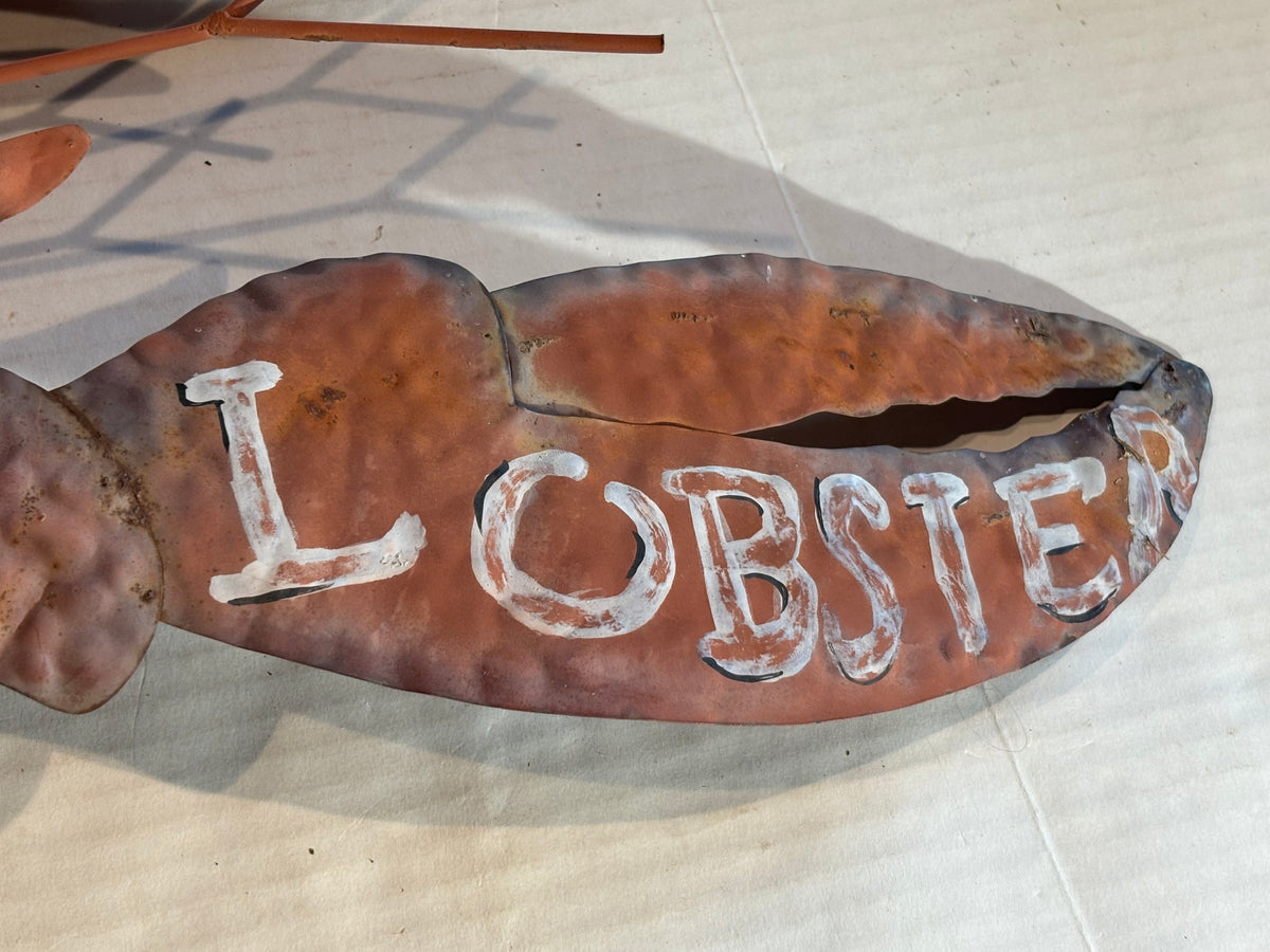 Exceptional New England Coastal Folk Art Lobster Trade Display
