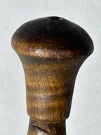 EXCEPTIONAL AMERICAN TIGER MAPLE TREEN MASHER
