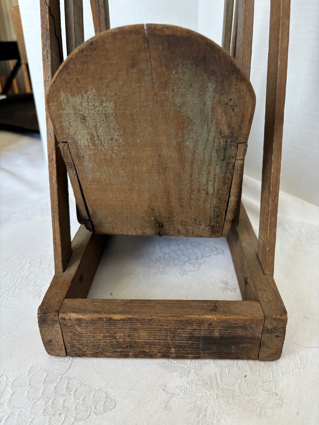 Rare Miniature Salesman’s Sample Freestanding Porch or Yard Swing