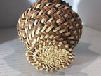 Three Indigenous Central American Miniature Basket Vessels
Probably Panama or Costa Rica, Mid-20th Century (circa 1955–1975)