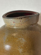 Small American Glazed Utility Crock American, late 19th to early 20th century