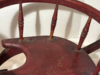 AMERICAN FOLK ART NURSERY ROCKING HORSE
