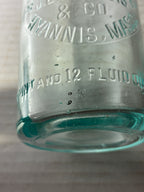 Rare Embossed Hyannis Well Spring Water Bottle
J. L. Panesis & Co., Hyannis, Massachusetts