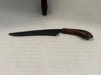 Late 19th Century Grafting Knife with Original Folk-Carved Wooden Sheath