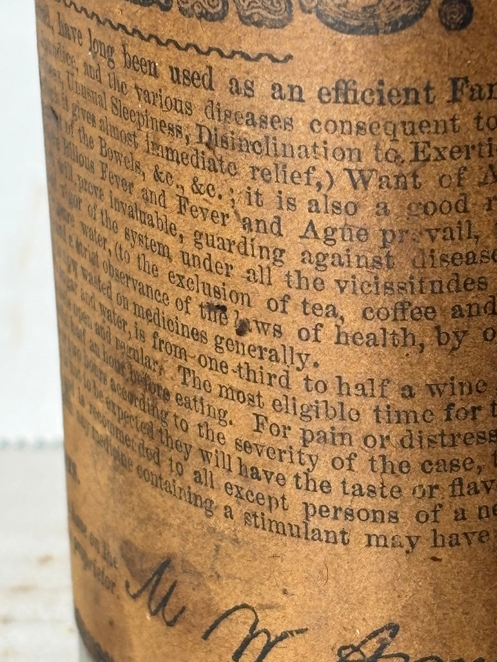 ARMINGTON’S SUPERIOR CATHARTIC AND JAUNDICE BITTERS
