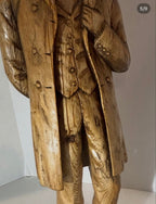 Exceptional American Folk Art Carving of Abraham Lincoln – Late 19th Century