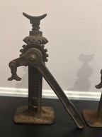 Rare Pair of Ford Model T “FJ” Automobile Jacks by W. E. Pratt Mfg. Co., Chicago, circa 1917–1924