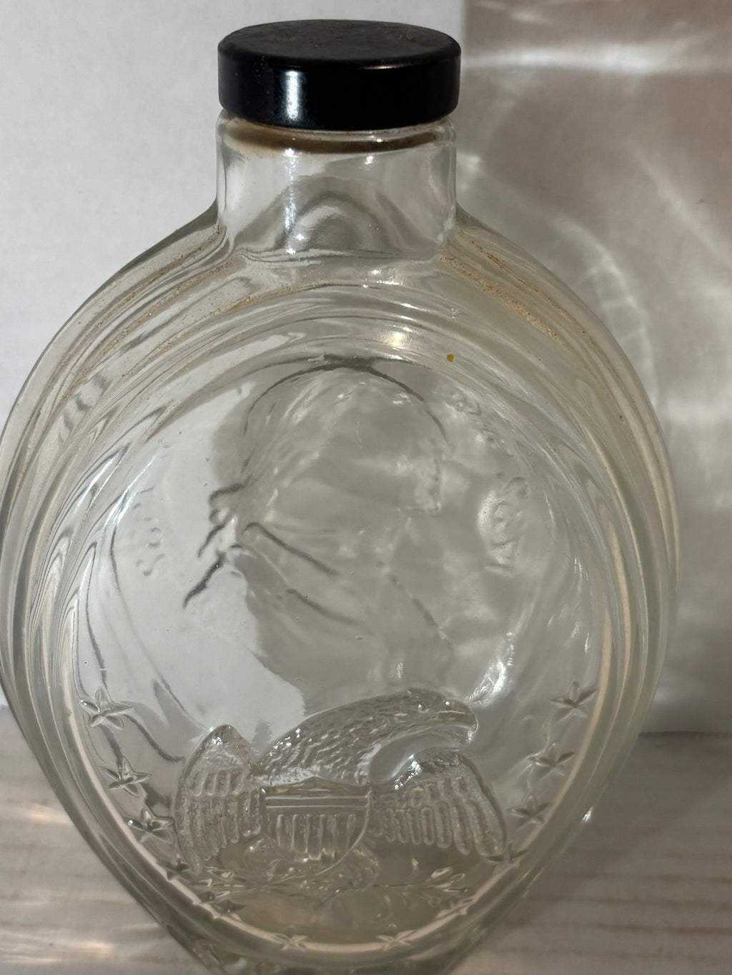 American commemorative glass bottle produced in 1932