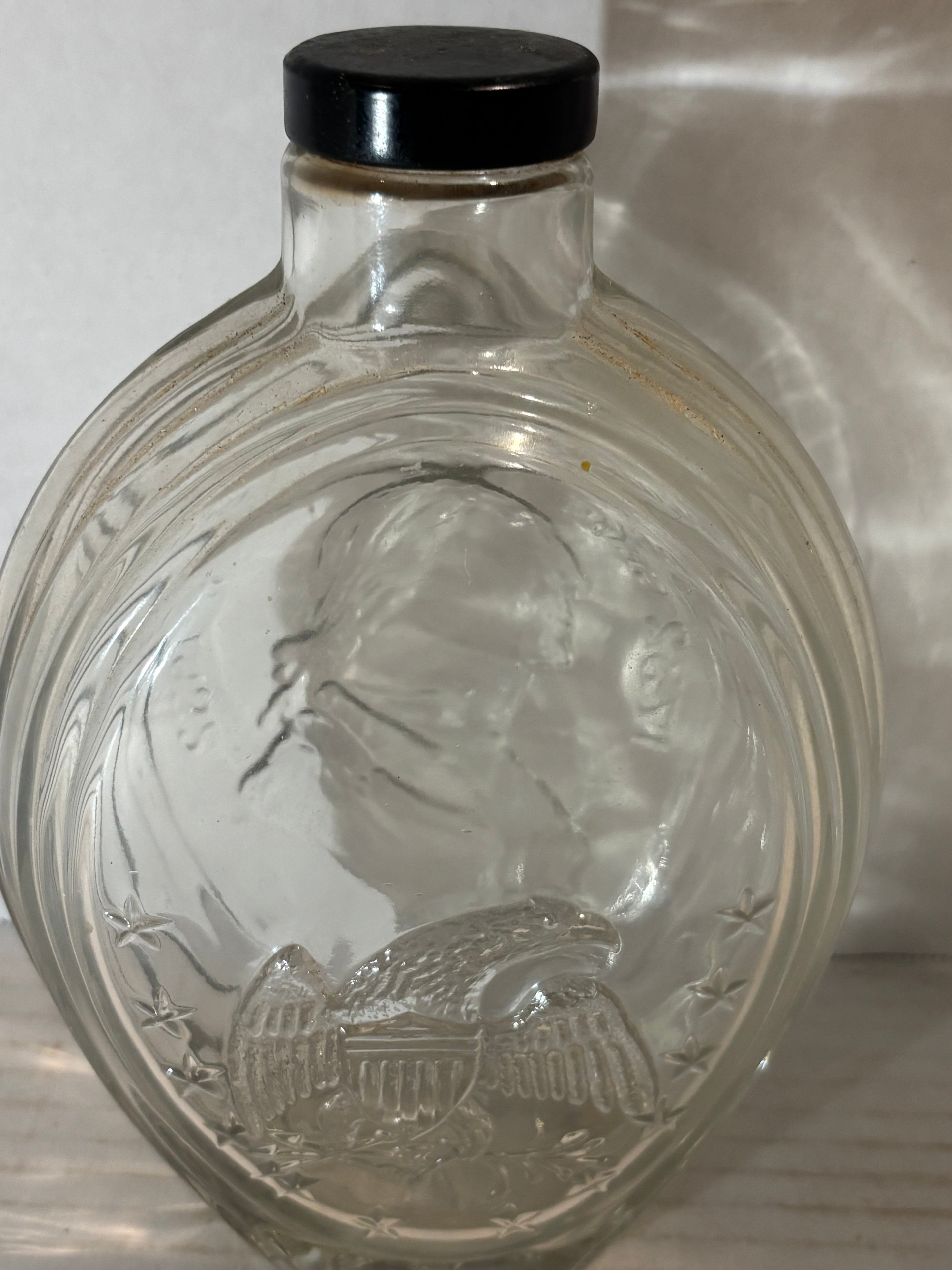 American commemorative glass bottle produced in 1932