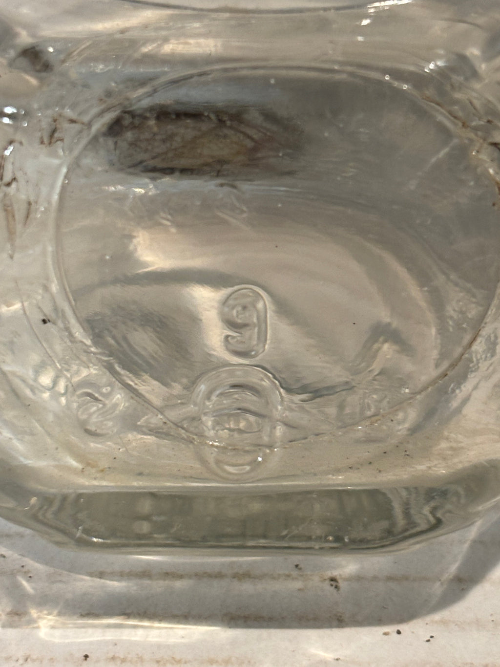 American commemorative glass bottle produced in 1932