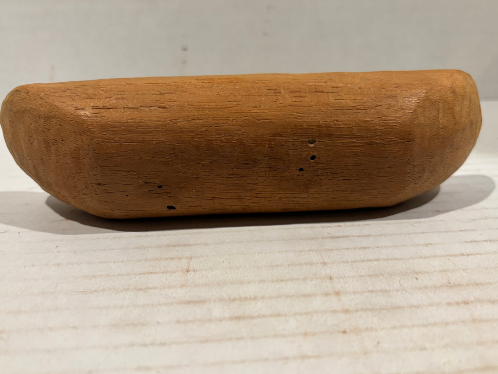 Northwest Coast Indigenous Miniature Carved Canoe with Recumbent Human Figure Southern Northwest Coast, probably Nuu-chah-nulth/Makah cultural sphere