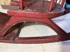 AMERICAN FOLK ART NURSERY ROCKING HORSE