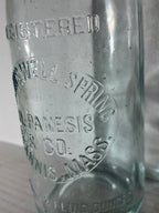 Rare Embossed Hyannis Well Spring Water Bottle
J. L. Panesis & Co., Hyannis, Massachusetts