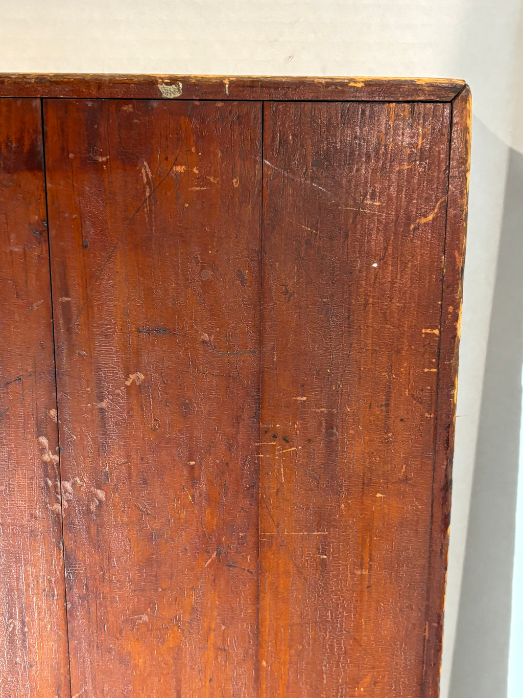 Exceptional 19th-Century Canadian Folk Art Parquetry Checkerboard with Original Playing Pieces
